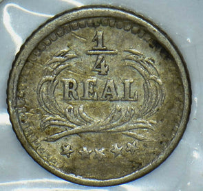 Guatemala 1890 1/4 Real 190768 combine shipping