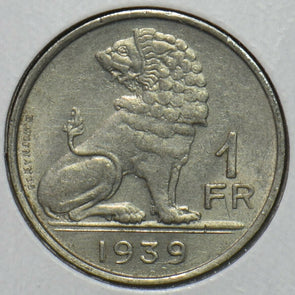 Belgium 1939 Franc Lion animal 903476 combine shipping