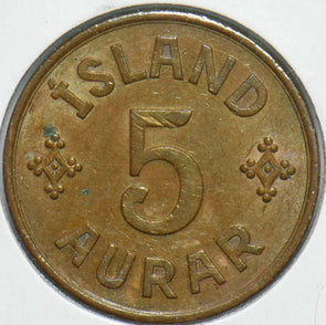 Iceland 1942 5 Aurar 192330 combine shipping