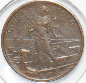 Italy 1916 Centesimo Vittorio Emanvele III 292960 combine shipping