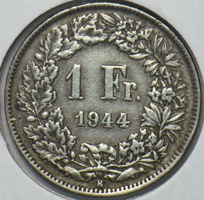 Switzerland 1944 Franc 150760 combine shipping