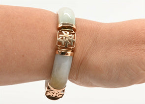 Jadeite 14K Gold Bracelet GB0004
