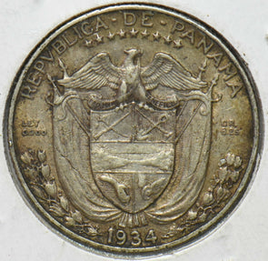 Panama 1934 1/4 Balboa Eagle animal 292648 combine shipping
