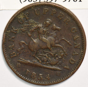 Canada 1854 Token Bank token Horse 199021 combine shipping