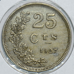 Luxembourg 1927 25 Centimes 198759 combine shipping