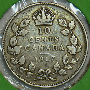 Canada 1917 10 Cents 153086 combine shipping