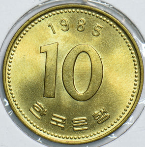 Korea 1985 10 Won 299040 combine shipping