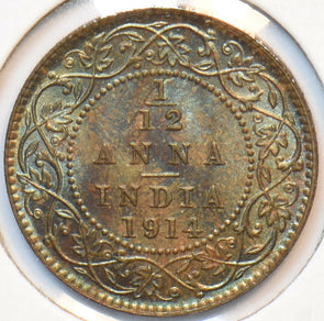 British India 1914 C 1/12 Anna 192997 combine shipping