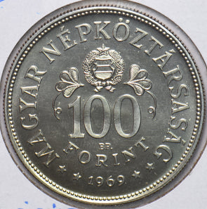 Hungary 1969 KM 590 100 Forint UNC 293907 combine shipping