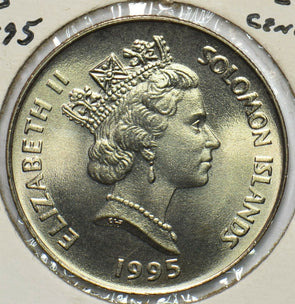 Solomon Islands 1995 20 Cents FAO 190651 combine shipping