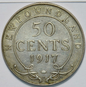 Canada 1917 50 Cents NewFoundLand 293444 combine shipping