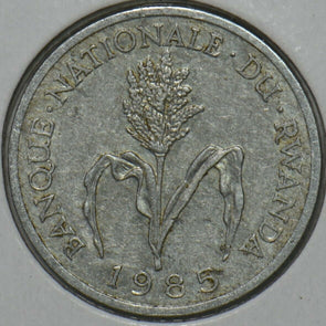 Rwanda 1985 Franc 152058 combine shipping