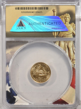 2023 $5 1/10oz Gold Eagle A First Strike ANACS MS70 NG1758