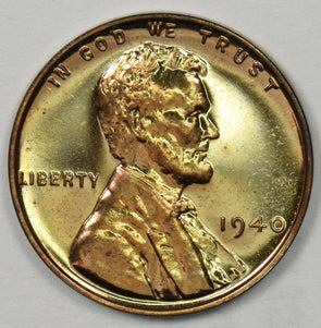 1940 Lincoln Wheat Cent Choice Proof++ U0345