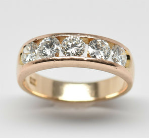 10K Gold Diamond Ring 3g RG0200