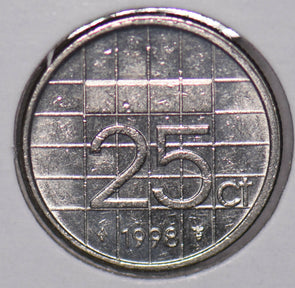 Netherlands 1998 25 Cents  900424 combine shipping