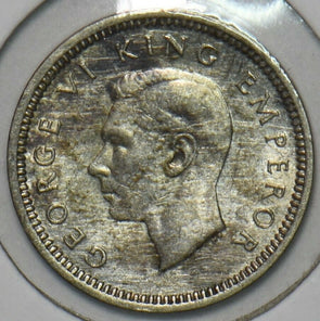 New Zealand 1939 3 Pence 152372 combine shipping
