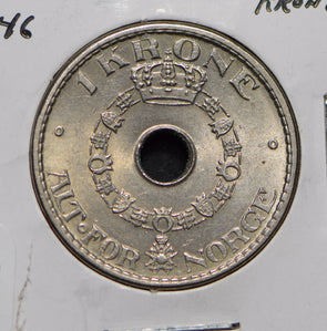 Norway 1946 Krone  291633 combine shipping