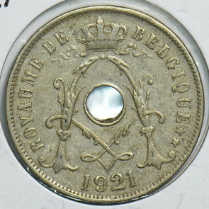 Belgium 1921 25 Centimes 0 240911 combine shipping