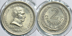 Uruguay 1953 2 Centesimos 198468 combine shipping