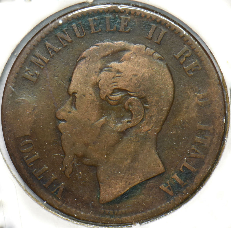 France 1867 10 Centimes Vittorio Emanuele II 902117 combine shipping