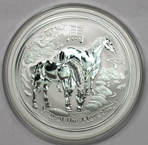 Australia 2014 2 Dollar silver Horse animal Proof 2oz, silver 