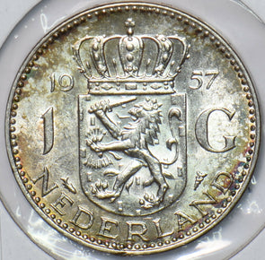 Netherlands 1957 Gulden 240160 combine shipping