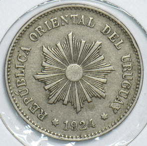 Uruguay 1924 5 Centesimos 240946 combine shipping
