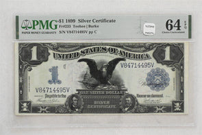 1899 Black Eagle Dollar PMG 64EPQ Choice Uncirculated Fr#233 PM0274 combine shi
