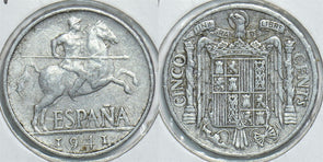 Spain 1941 5 Centimos Horse animal 153867 combine shipping