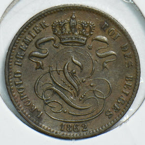 Belgium 1862 Centime Lionanimal 240908 combine shipping