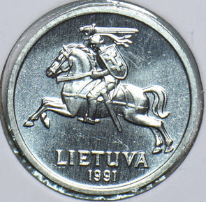 Lithuania 1991 Centas Horse 240982 combine shipping