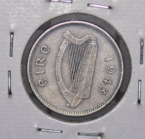 Ireland 1943 3 Pence  290040 combine shipping