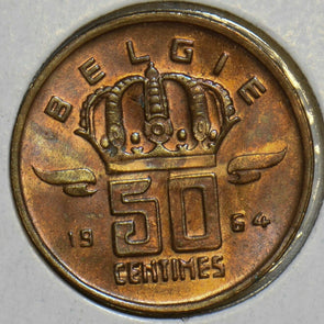 Belgium 1964 50 Centimes 240707 combine shipping