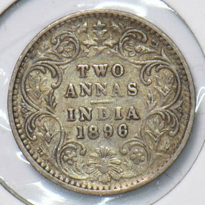 British India 1896 2 Annas 295748 combine shipping