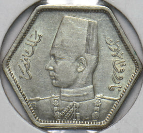 Egypt 1944 AH1364 2 Piastres 292722 combine shipping