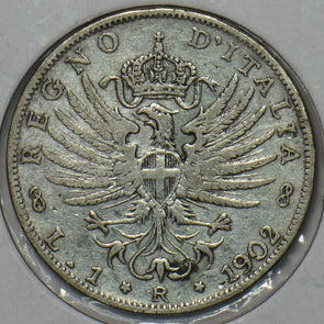 Italy 1902 Lira Eagle animal 195476 combine shipping