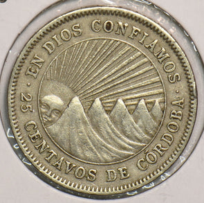 Nicaragua 1946 25 Centavos 199133 combine shipping