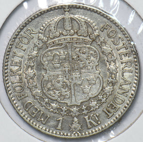Sweden 1913 Krona 150660 combine shipping