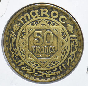 Morocco 1951 AH 1371 50 Francs 901572 combine shipping