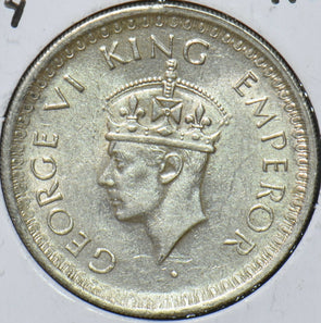 British India 1944 1/2 Rupee 295411 combine shipping