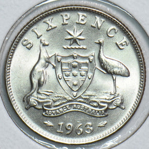 Australia 1963 6 Pence 241137 combine shipping