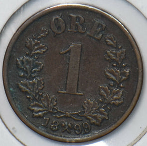 Norway 1899 Ore Lion animal 295241 combine shipping