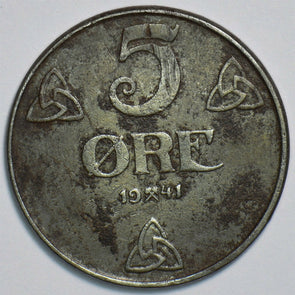 Norway 1941 5 Ore 240687 combine shipping