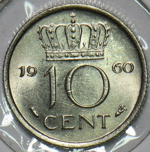 Netherlands 1960 10 Cents 152539 combine shipping