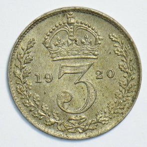 Great Britain 1920 3 Pence/Threepence 198090 combine shipping