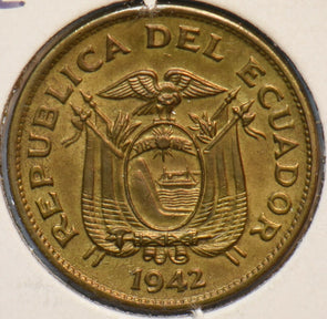 Ecuador 1942 20 Centavos Eagle animal 193228 combine shipping