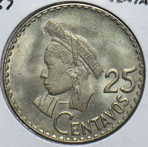 Guatemala 1967 25 Centavos (Quetzal) bird animal 193523 combine shipping