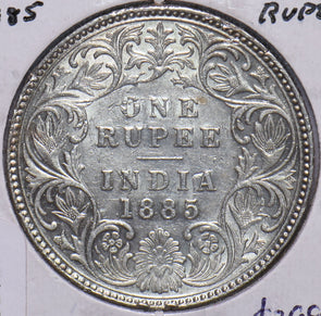 British India 1885 Rupee 490183 combine shipping