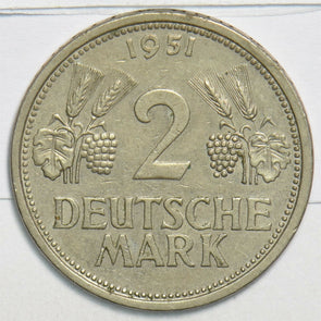 Germany 1951 J 2 Mark 298396 combine shipping